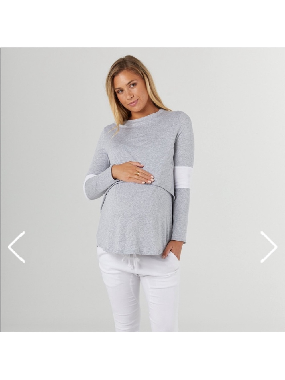 Legoe heritage | falling for you tee grey marle | medium